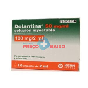 Dolosal 50mg C/25 Ampolas 2ml (Dolantina)