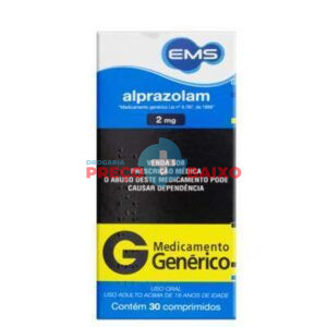 Alprazolam Preco baixo Alprazolam 2mg 30 comp EMS