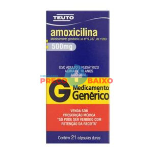 Amoxicilina 500mg 21 comp Teuto